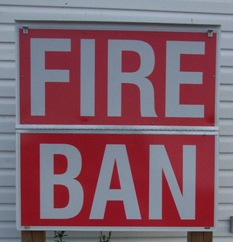 Fire Ban in effect for Huron Shores