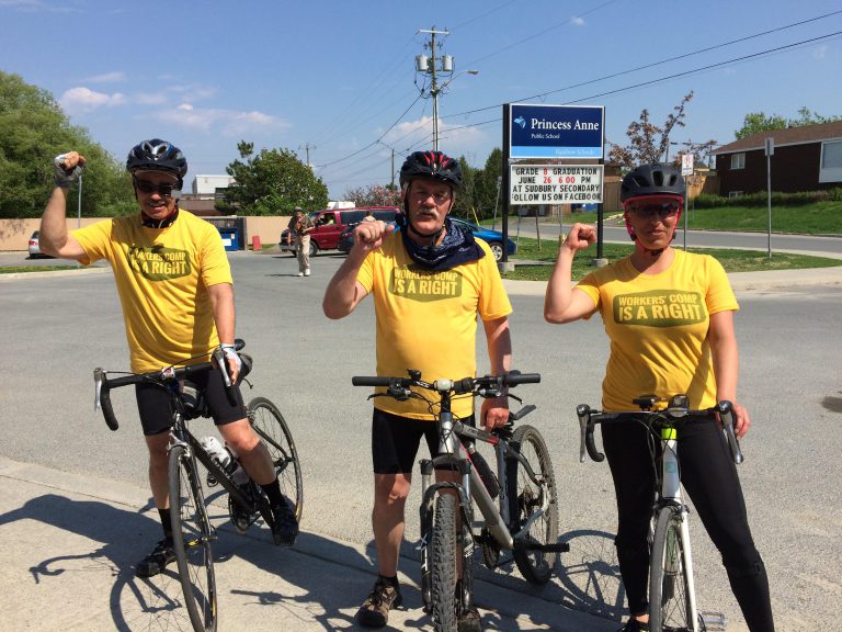 Memorial ride honouring miner who inspired into McIntyre Powder research