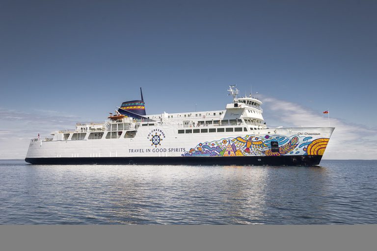 Chi-Cheemaun will sail Lake Huron