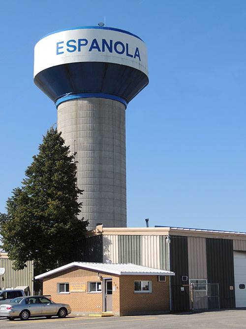Brown water cleanup – too much water use in Espanola