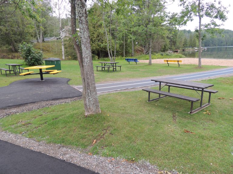 Clear Lake Beach enhanced with accessibility features