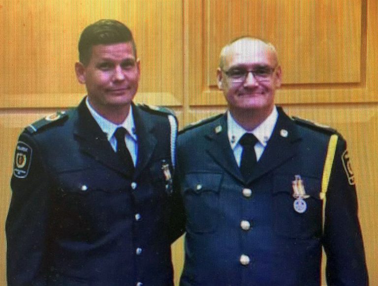 Two local paramedics receive Governor General’s Exemplary Service Medal