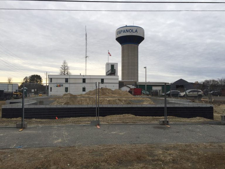Road closure to install water service at new fire hall