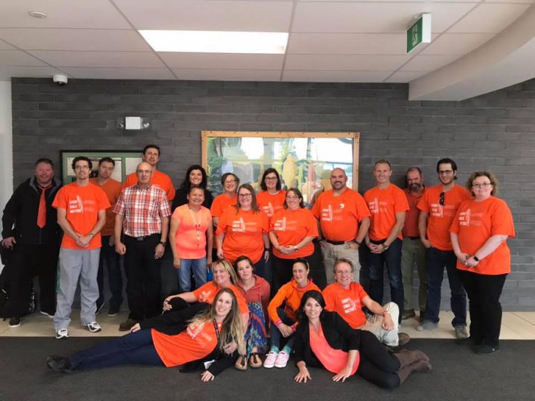 Orange Shirt Day at Espanola High School