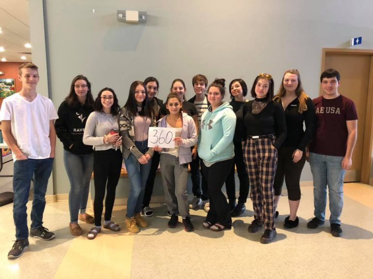 Jeunesse-Nord students raise funds in support of Connor Napoli bursary