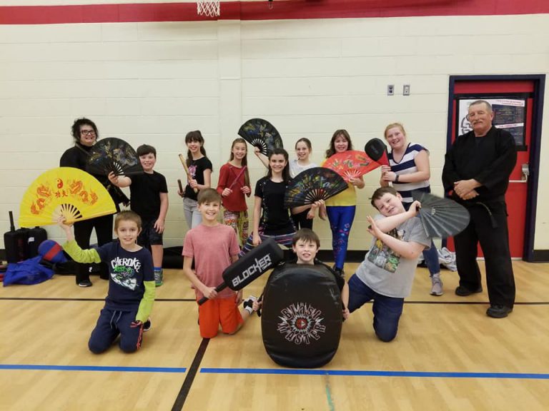 Karate at École Georges Vanier