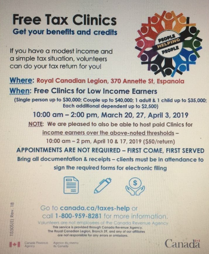 Tax return service for low income and seniors
