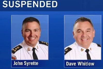 Anishinabek Police Service suspends its chief and deputy chief