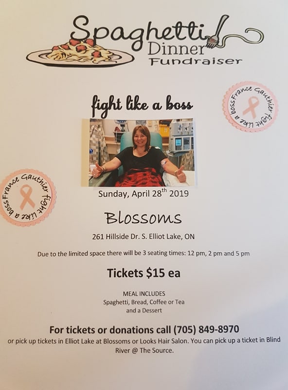 Fight like a boss – fundraiser for Elliot Lake woman
