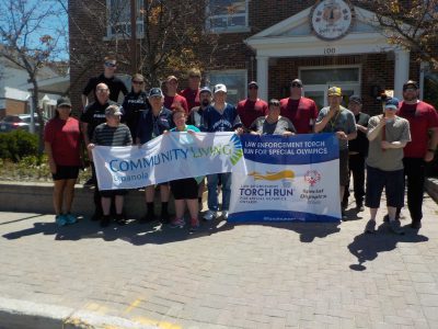 Law Enforcement Torch Run for Special Olympics in the three local districts