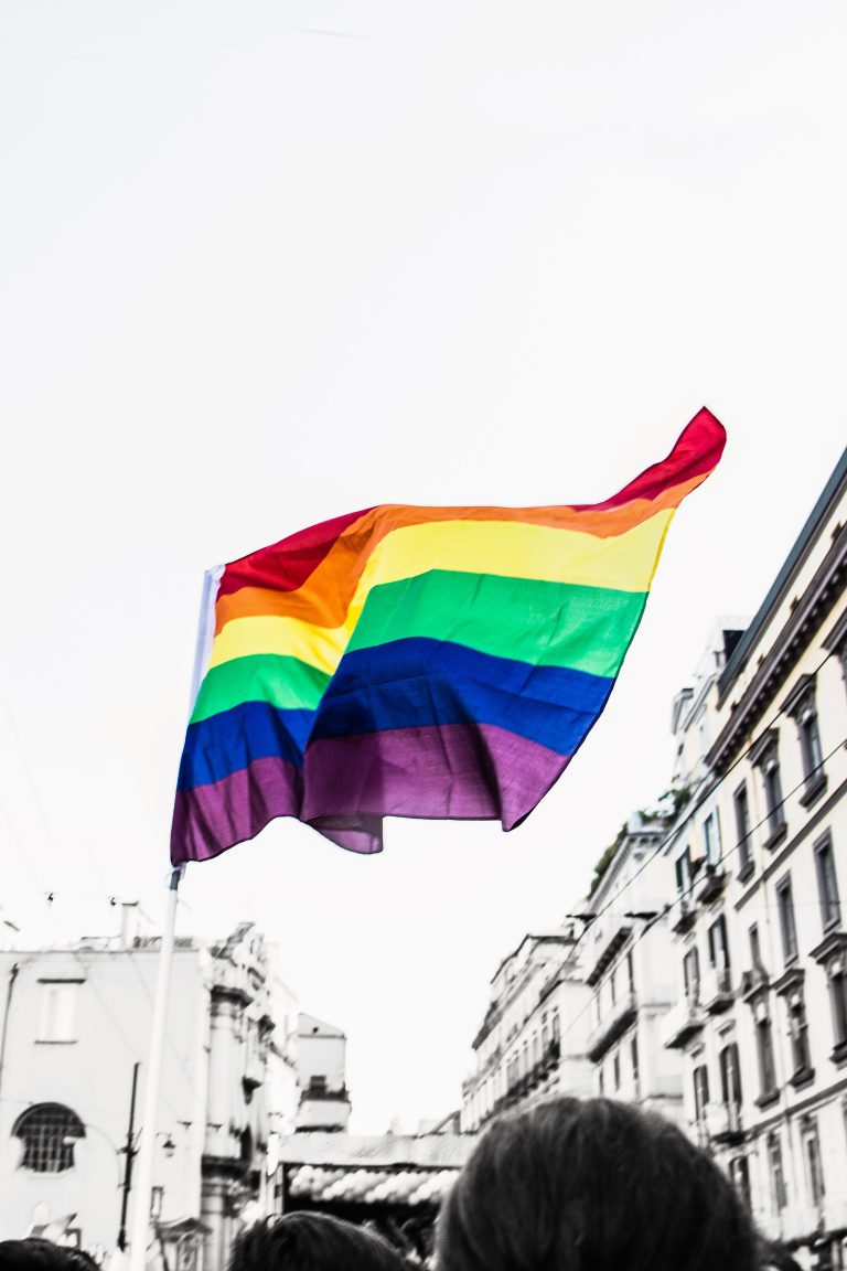Flag raising for Pride Week in Espanola today