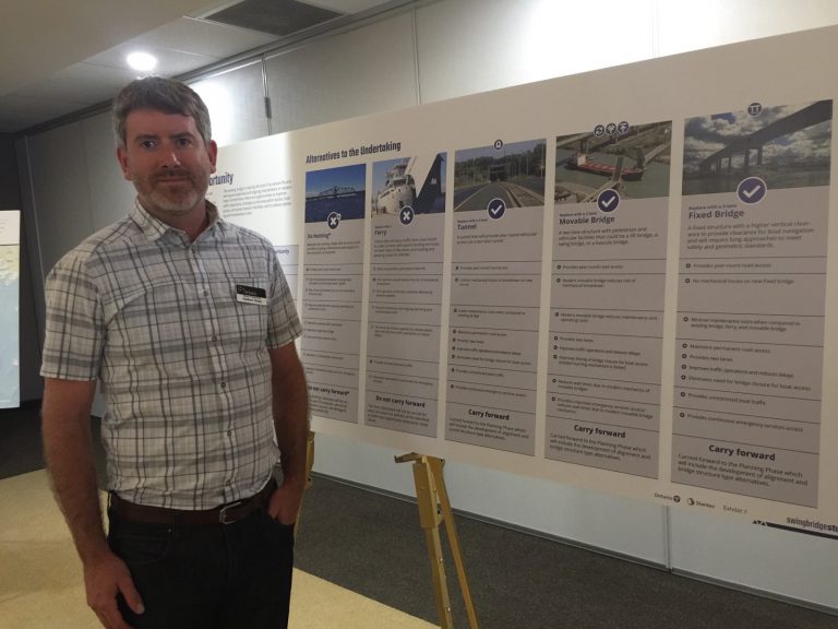 Big turnout for Swing Bridge Open House