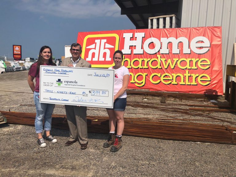 Espanola Therapeutic Garden gets support from local business