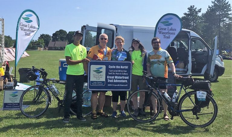 Cyclists take over Espanola Regional Recreation Complex