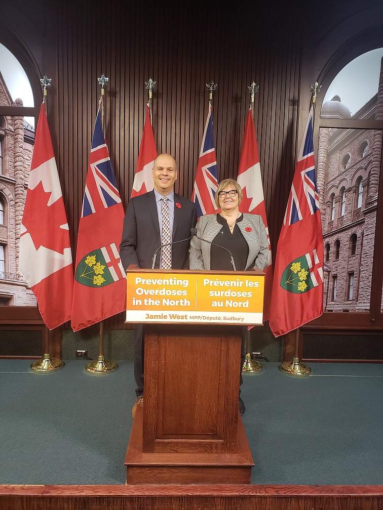 NDP’s West call for action rejected – opioid overdose crisis in the North