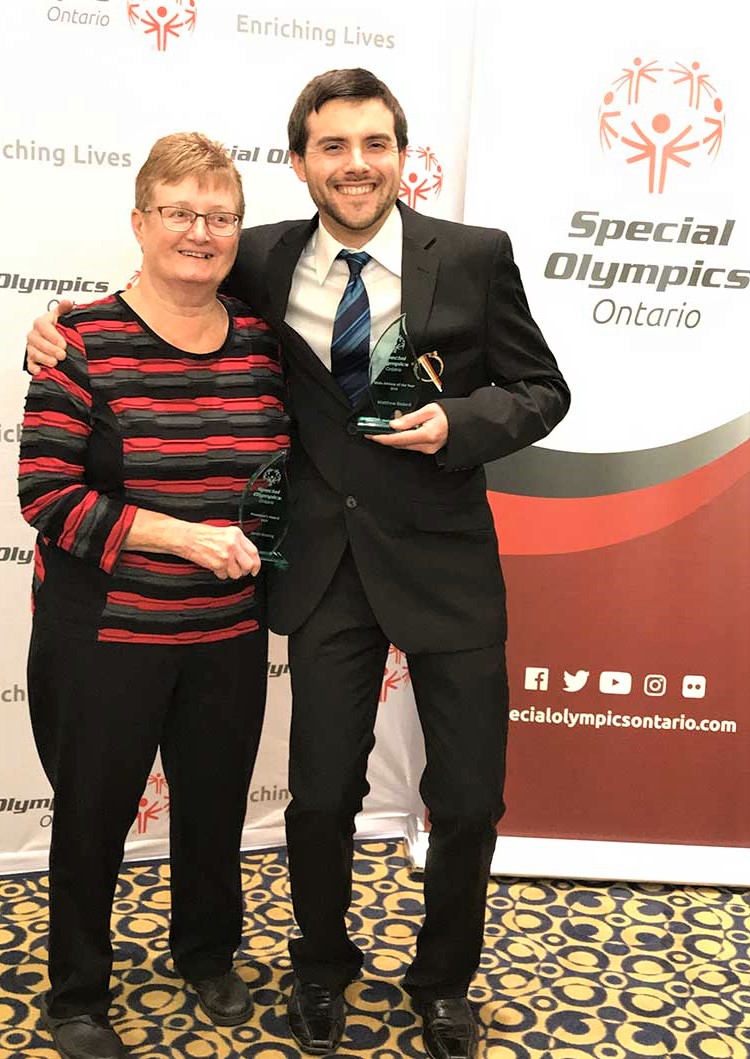 Two Manitoulin Special Olympic contributors rewarded for their work