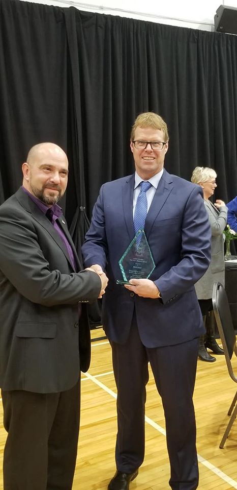 2019 Elliot Lake Civic Award presented to principal