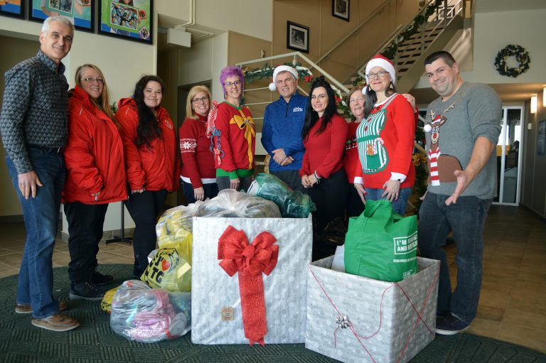 Big donations from a good dressing down