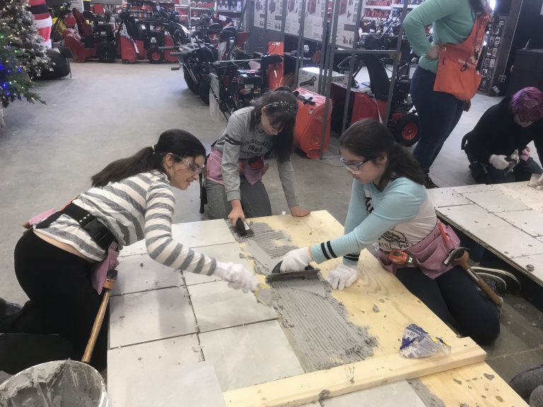 Initiating Grade 8 female student to careers in the trades