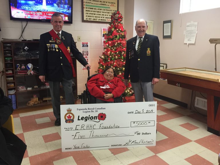 Espanola woman reaches goal for two vein finders