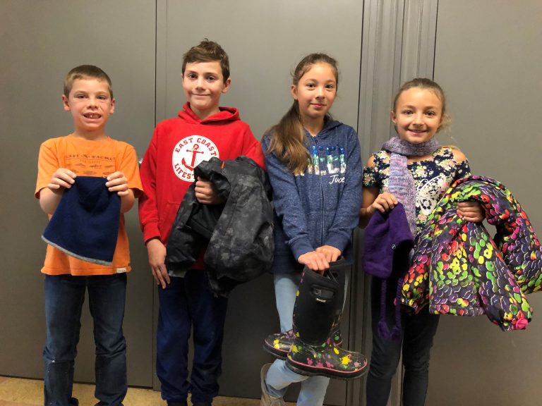 Rainbow Schools collect thousands of clothing items for Winter Clothing Drive