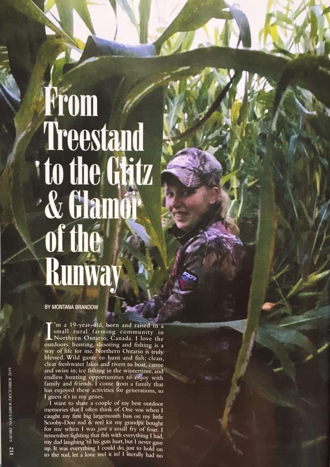 Miss Sables-Spanish Rivers featured in international hunting mag