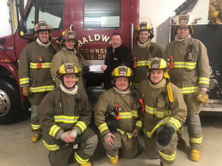 Baldwin firefighters support national cause