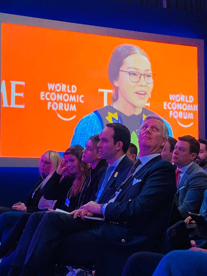 Peltier speaks out at Global Forum