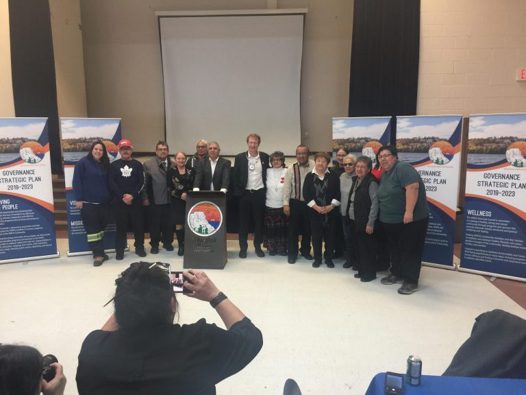 Indigenous minister tours Birch Island