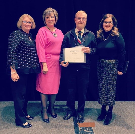 OPSBA 2020 President’s Award goes to ADSB trustee