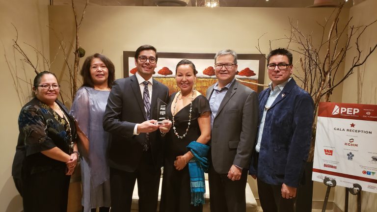 Waubetek recognized with award