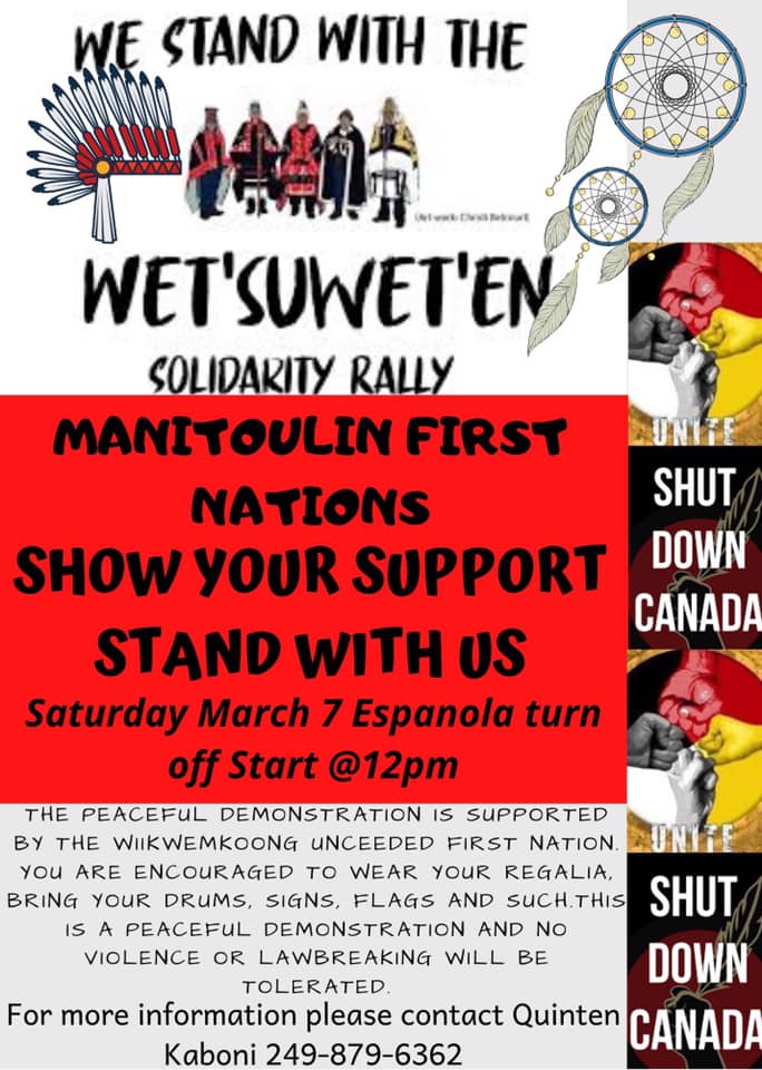 Pipeline protest planned for Highway17/6 intersection