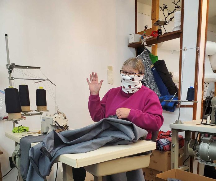 Manitoulin Island business making gowns