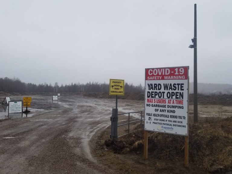 Espanola Yard Waste Depot now open