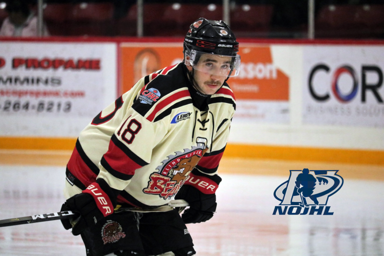 Sports – Blind River Beavers retire Jersey #18 to honour one of its top-notch players