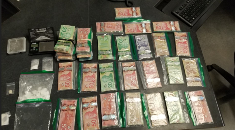 Drug bust on the road
