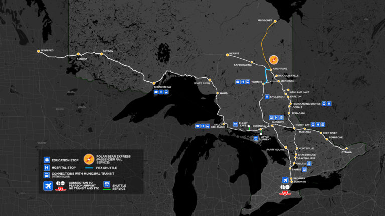 Ontario Northland bus service introduces a new route this weekend