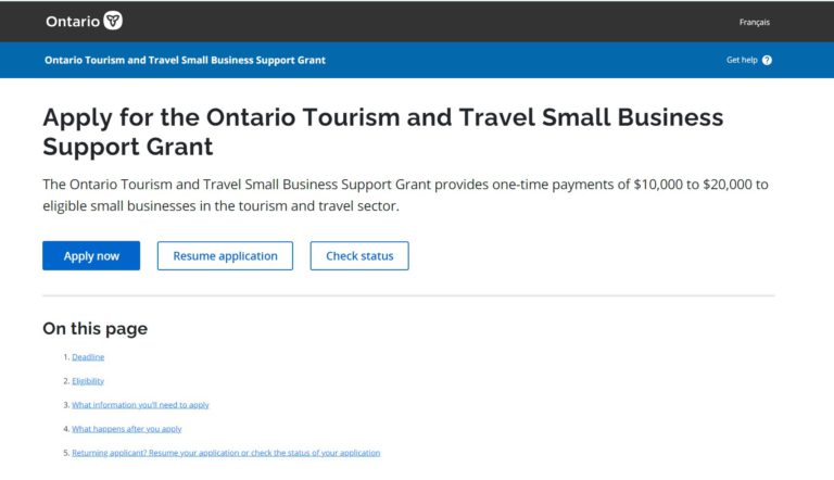 Ontario provides more support for small tourism and travel businesses