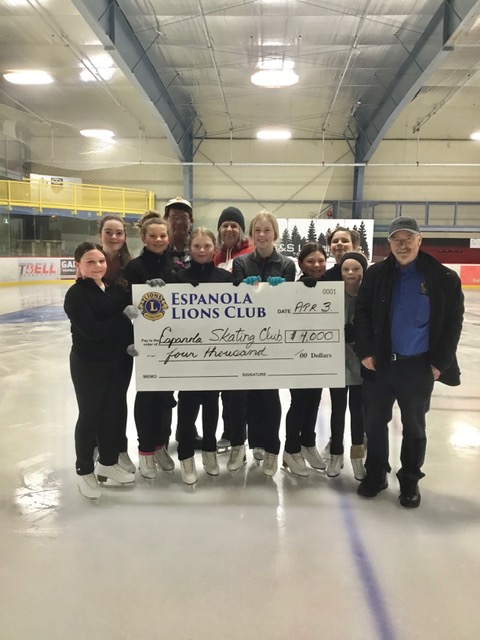 LIONS AND ESPANOLA SKATING CLUB
