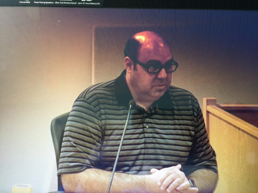 Bill Goulding, the Acting Director of Public Works