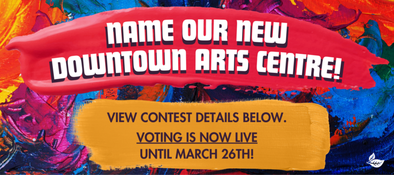 Voting for a new name for the art centre is underway in Elliot Lake