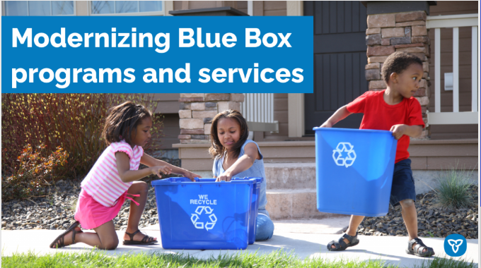 Blue Box program continuing in Espanola for residents, possible changes for businesses
