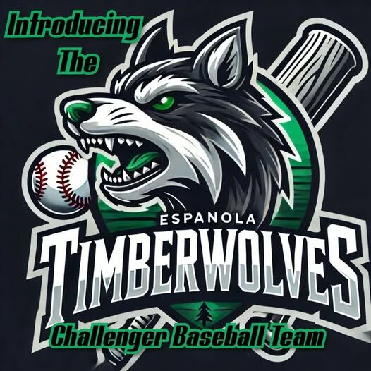 Introducing the Espanola Timberwolves, a new challenger baseball team!